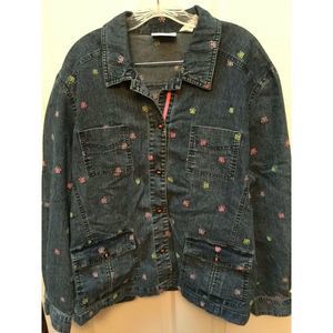 ALFRED DUNNER  long sleeve plus size jacket 18